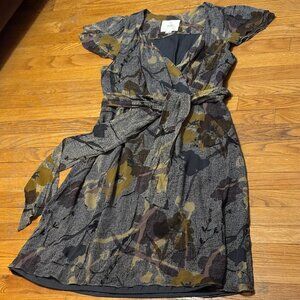 Anthropologie Maeve Draped Dress Size 12